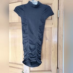 Tight black dress bebe brand